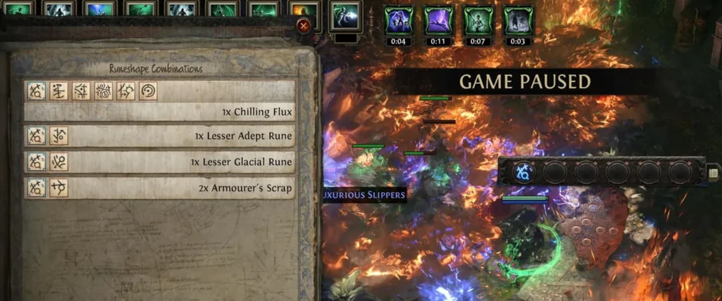 PoE 2 League Mechanics track