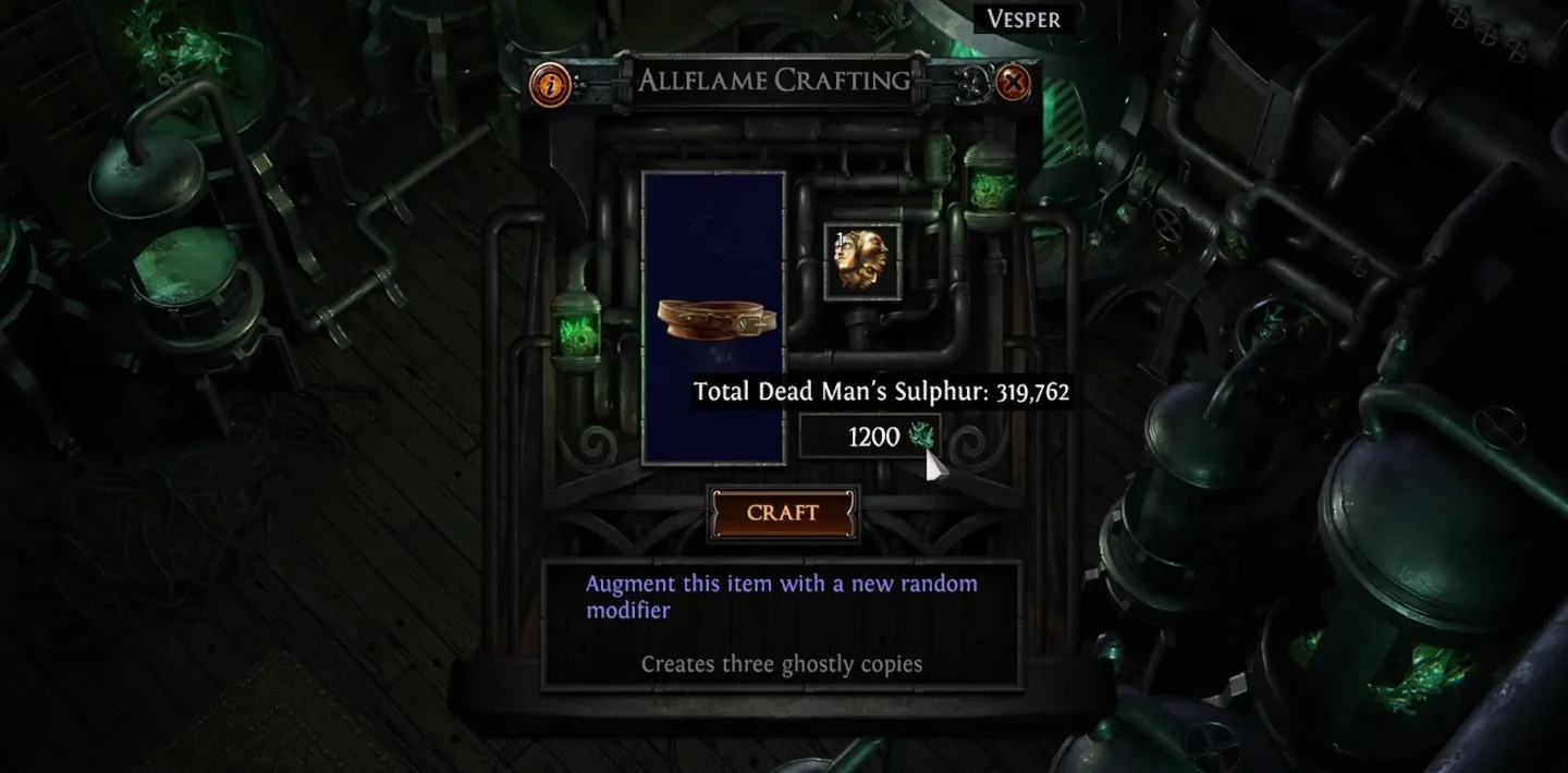 Allflame Crafting